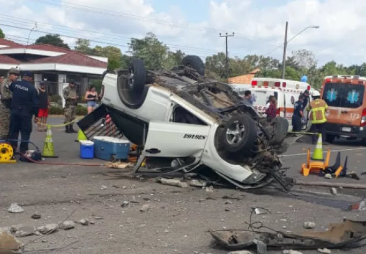 10 heridos y una víctima fatal en Chiriquí. Foto/Redes Sociales