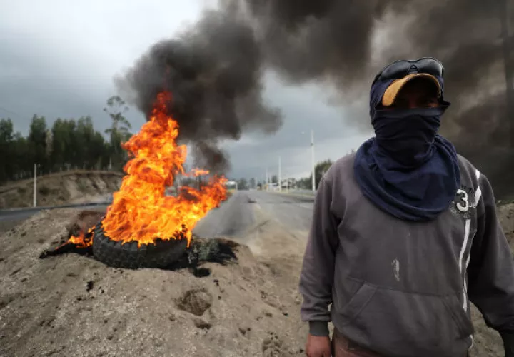 Según el funcionario, no existe en el país un problema de desabastecimiento por el corte de las vías de los manifestantes.
