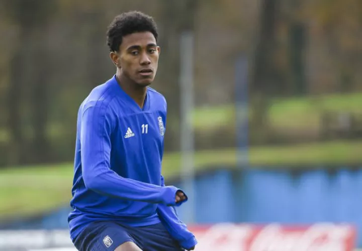 Edgar Yoel Bárcebas se ha convertido en uno de los jugadores importantes del Oviedo. Foto Cortesía