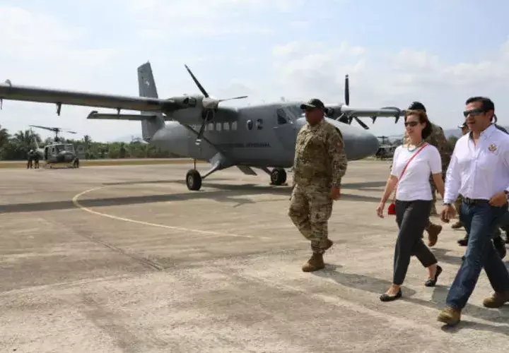 Estados Unidos equipa a estamentos de seguridad panameños para defender la frontera con Colombia. Foto: Senan.