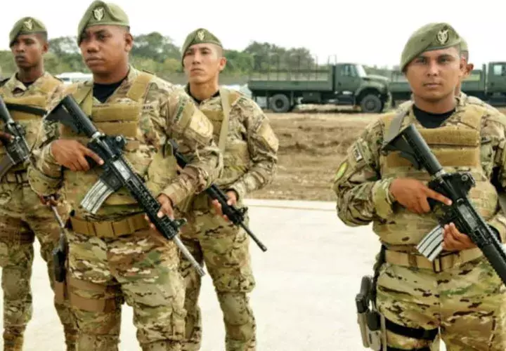 Estados Unidos equipa a estamentos de seguridad panameños para defender la frontera con Colombia. Foto: Senan.