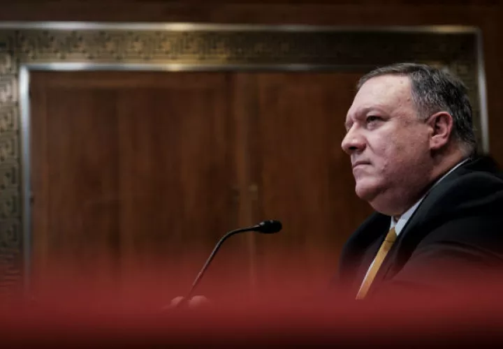 "La acción militar es posible. Si eso es lo que es requerido, eso será lo que EE.UU. hará", dijo Pompeo.