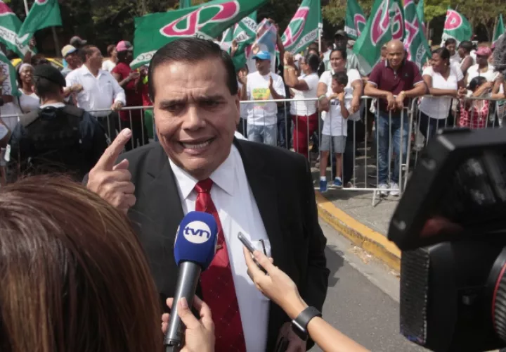 "Chello" Gálvez dijo que todo este proceso era "innecesario" y que obedece a "prisión política". Foto de Víctor Arosemena
