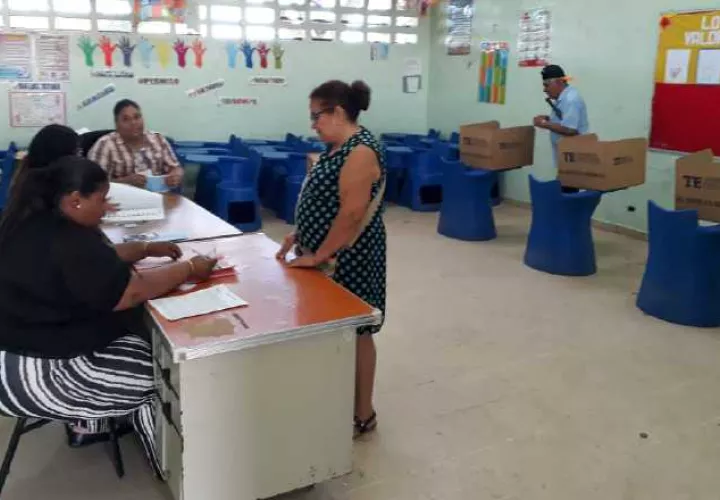 En tres corregimientos del país se estarán realizando votaciones de desempate en este domingo. Foto de archivo