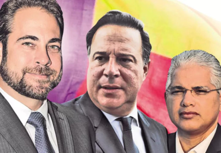 Mario Etchelecu (izquierda) y José Blandón (derecha) son los principales candidatos del partido. /Foto Infografía