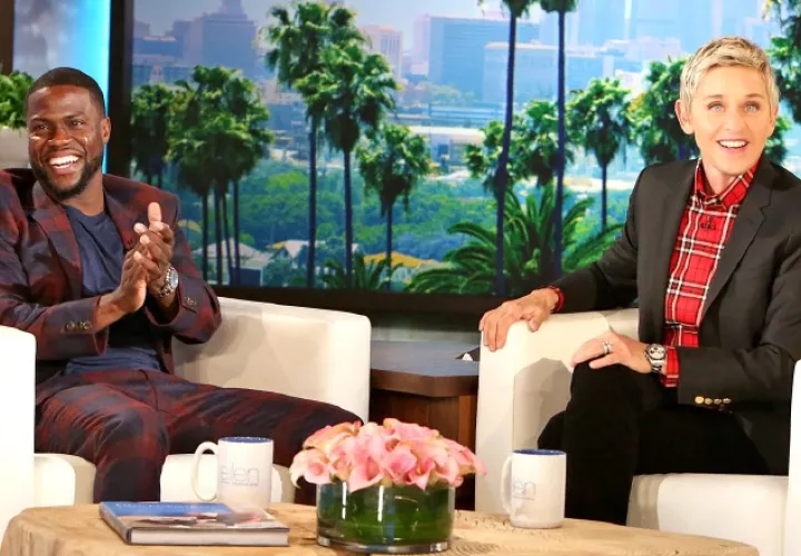 Ellen DeGeneres confesó que desea ver a Hart presentando los Óscar. 