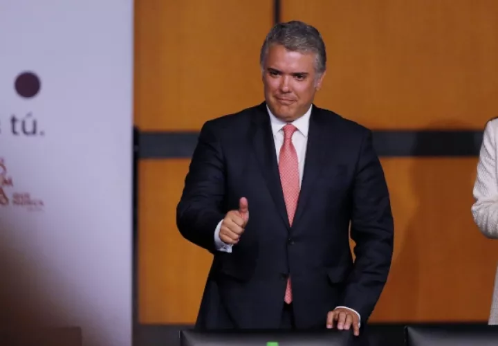 Iván Duque ha dicho que la escalada violenta del ELN deja en evidencia que ese grupo guerrillero no tiene voluntad de paz. Los diálogos con ese grupo guerrillero están congelados. FOTO/EFE