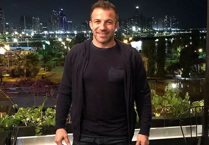 No es la primera vez que Del Piero está en el país.