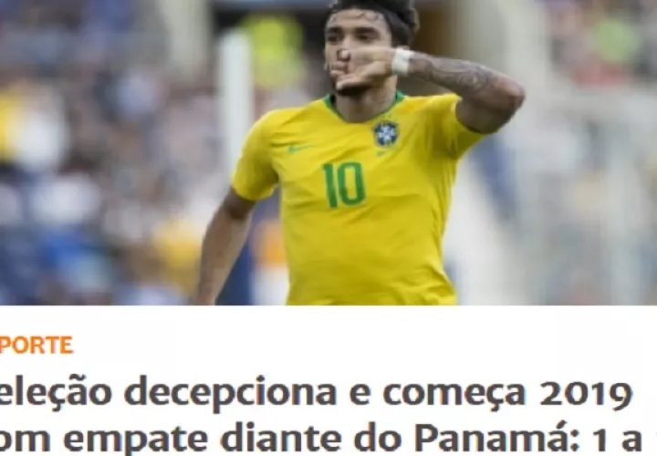 La prensa brasileña no se tomó bien el empate.