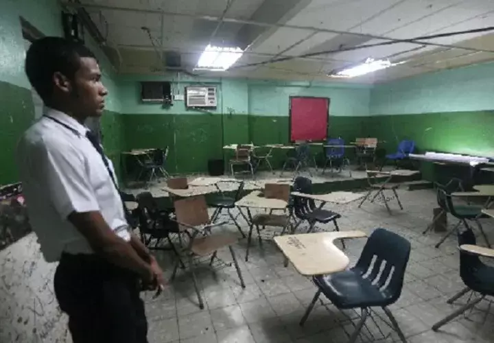 El problema en la infraestructura de los planteles es el principal en el sector educativo. Archivo