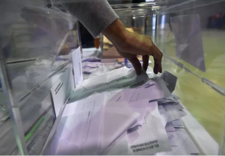 Al PSOE le sigue el Partido Popular (conservadores, PP), con un 18,27% del apoyo y 70 diputados.
