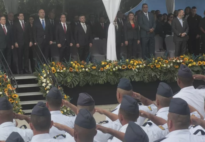 Rolando Mirones hizo varias denuncias contra los estamentos de seguridad. Foto Víctor Arosemena