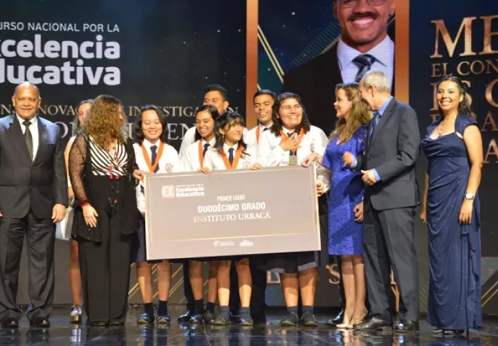 Una de las escuelas premiadas, Instituto Urracá. Foto: Cortesía
