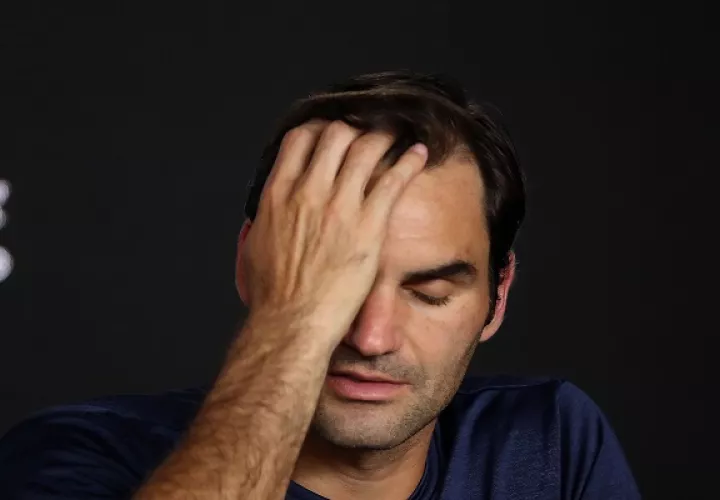 Roger Federer  se fue con las manos vacías.