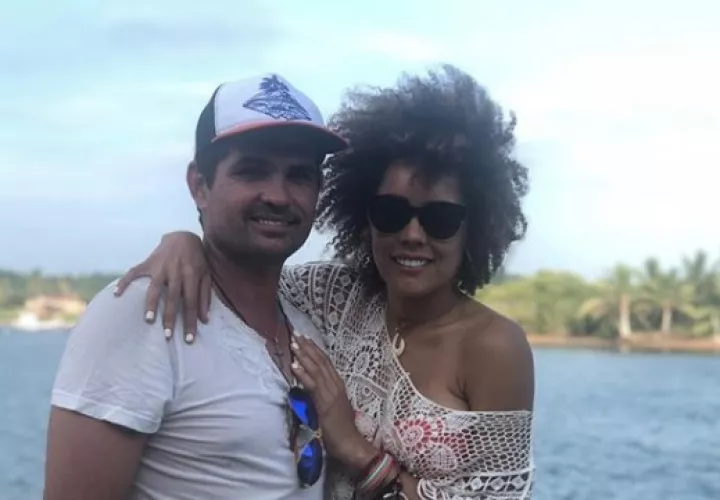 Ferdinando Valencia y Brenda Kellerman. Foto: Instagram