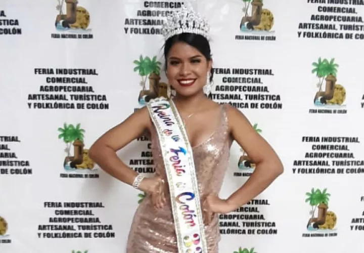  La XXXIII versión de la Feria de Colón, es representada por su Majestad Jeimy Castro. Foto:Diómedes Sánchez. 