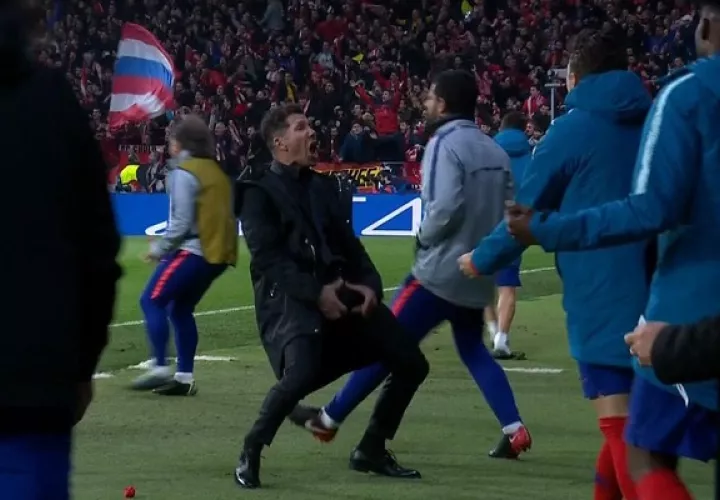 Simeone ofreció disculpas por su comportamiento.