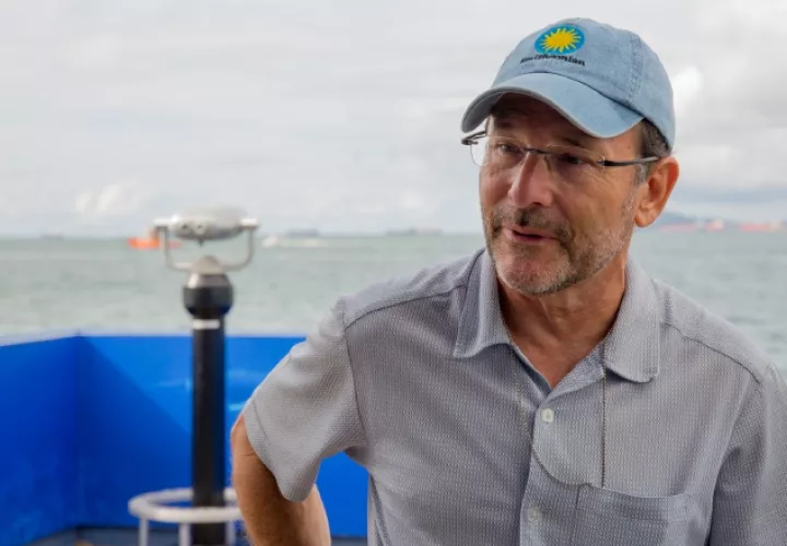 Héctor Guzmán, científico del Smithsonian en Panamá. Ana  Endara/Smithsonian