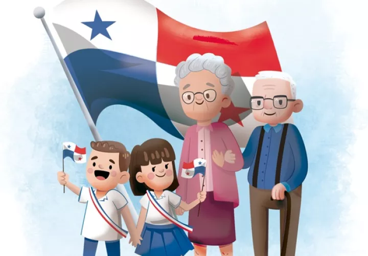 Celebración de fiestas patrias. 