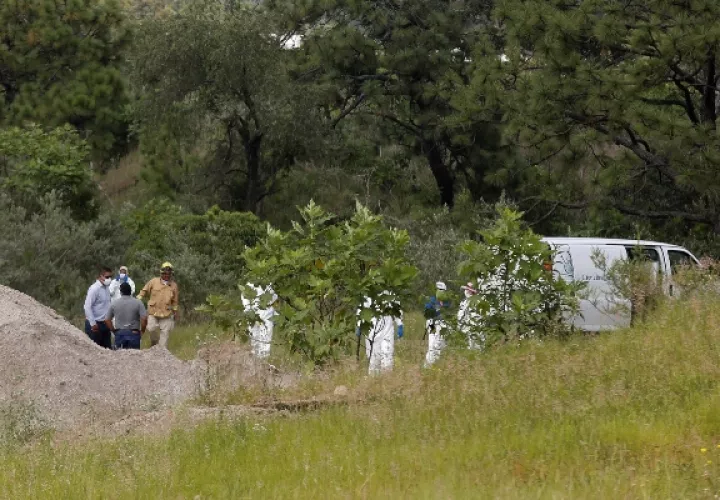 Datos de las dependencias estatales, en lo que va del año se han encontrado 15 fosas clandestinas en diferentes tipos de fincas con al menos 107 cadáveres. FOTO/EFE