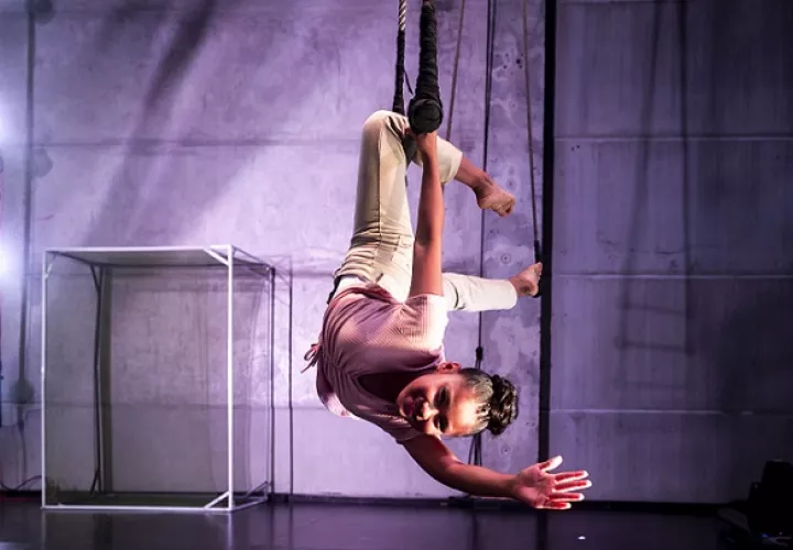 "Panarama", espectáculo de danza aérea, este sábado 7 de septiembre en Xielo, entrada a Costa del Este. Organiza Gramo Danse.