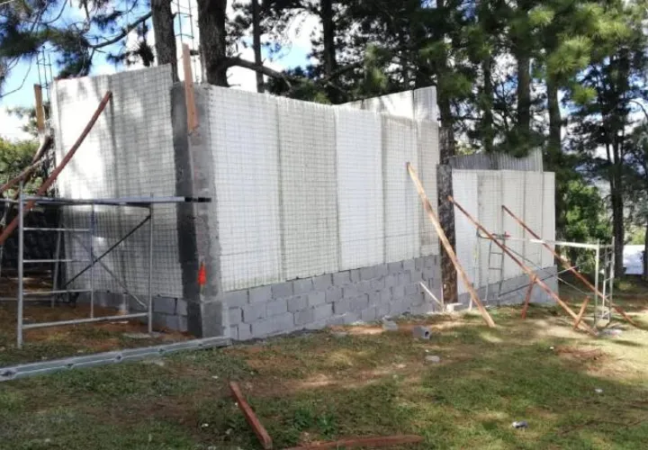 Se construye infraestructura en la frontera para facilitar el ingreso a los peregrinos procedentes de Norte y Centroamérica. Mayra Madrid