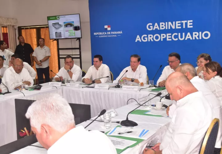 El primer Gabinete Agropecuario se celebró en el distrito de Santiago de Veraguas.