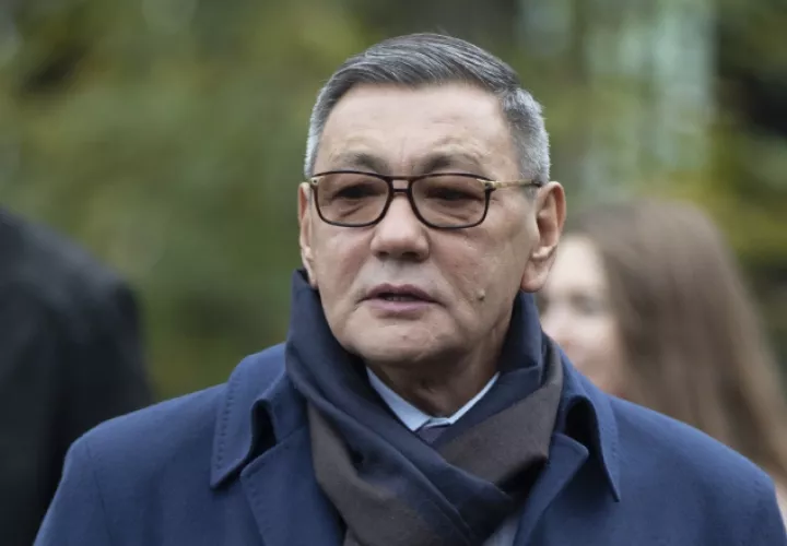 La presencia de  Gafur Rakhimov genera malestar. AP