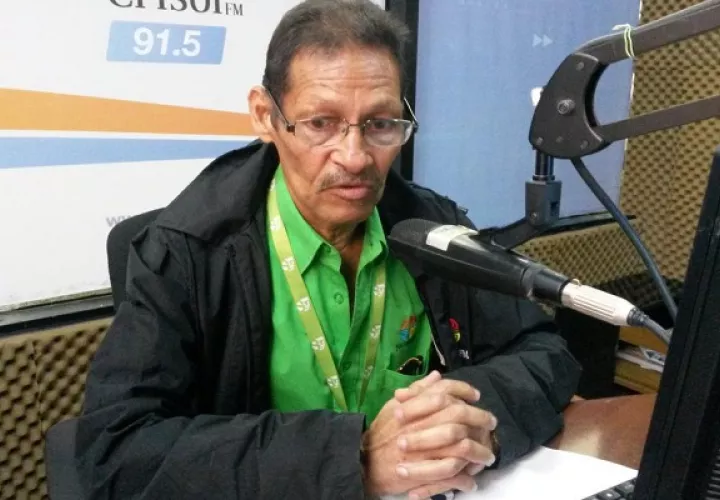  Gaspar Mendizábal en una transmisión.
