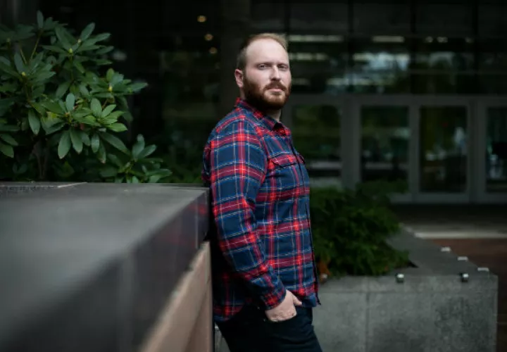 Steven Reilly dijo temer que estudio reciente sobre genética del comportamiento homosexual podría malinterpretarse. Foto/ Kayana Szymczak para The New York Times.