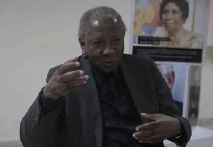 Para Maloney, el tema del racismo en Panamá es como el de la homosexualidad, existe doble moral. Foto de Víctor Arosemena