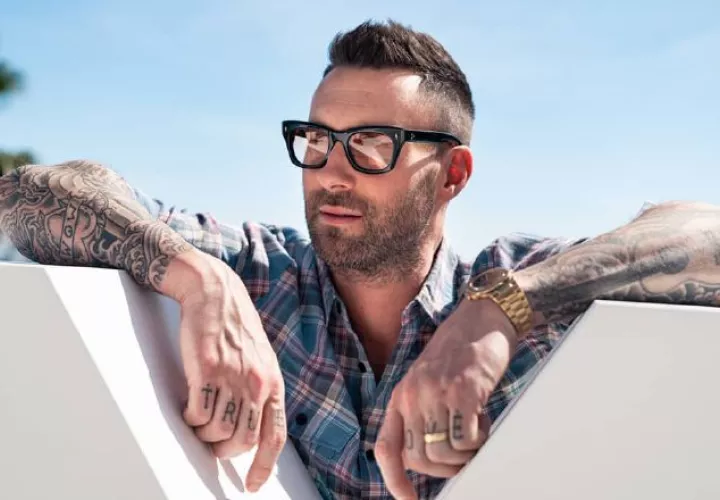 El líder de la banda Maroon 5 no es de aquellos con historia de carencias.  Foto: Instagram 