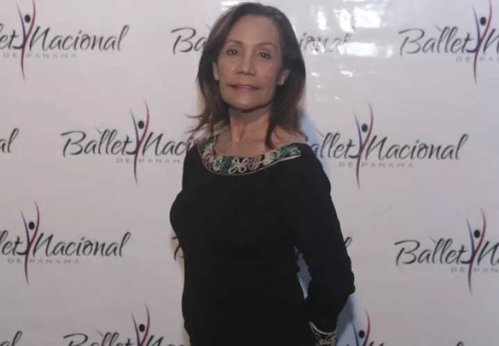 Gloria Barrios, directora del Ballet Nacional de Panamá, conoció y bailó con Margot Fonteyn. Foto: Víctor Arosemena.