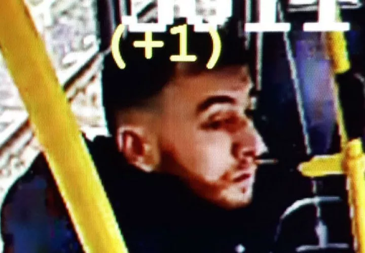 Foto facilitada este por la Policía de Utrecht de un hombre identificado como Gökman Tanis, de 37 años y nacido en Turquía. La Policía holandesa está buscando a Tanis en relación con el tiroteo este lunes en una plaza de la zona oeste de la ciudad de Utrecht. Foto:  EFE.