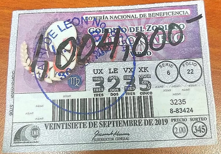 Este es el billete del Gordito del Zodiaco que compró el joven chiricano en su provincia. 