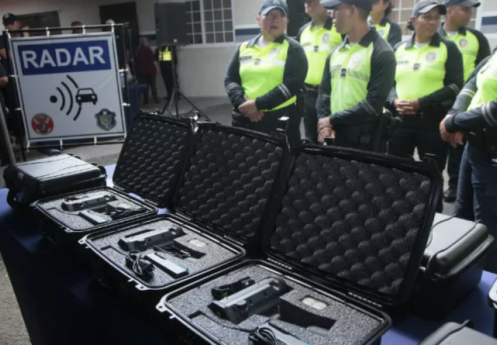 La Policía Nacional puso en conocimiento que cuenta con 12 radares. 