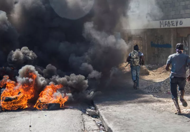 Protestas violentas contra el Gobierno del presidente Jovenel Moise, mientras que la comunidad internacional hizo un llamado al diálogo. FOTO/EFE