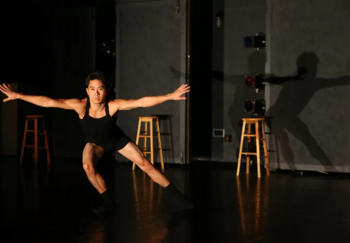 "Halfway to dawn", espectáculo de danza y jazz. Foto: David Rousseve.