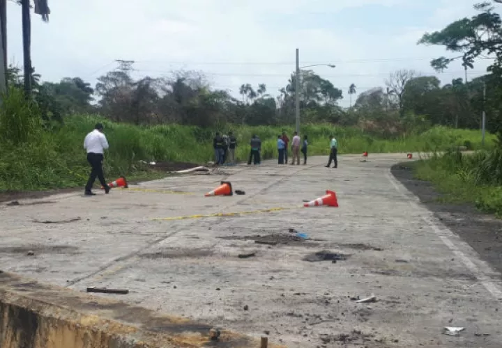 El cuerpo fue hallado en horas de la mañana. Foto: Diómedes Sánchez S.