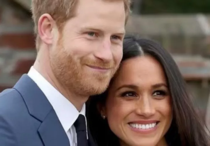 Harry y Meghan.  Foto: Instagram