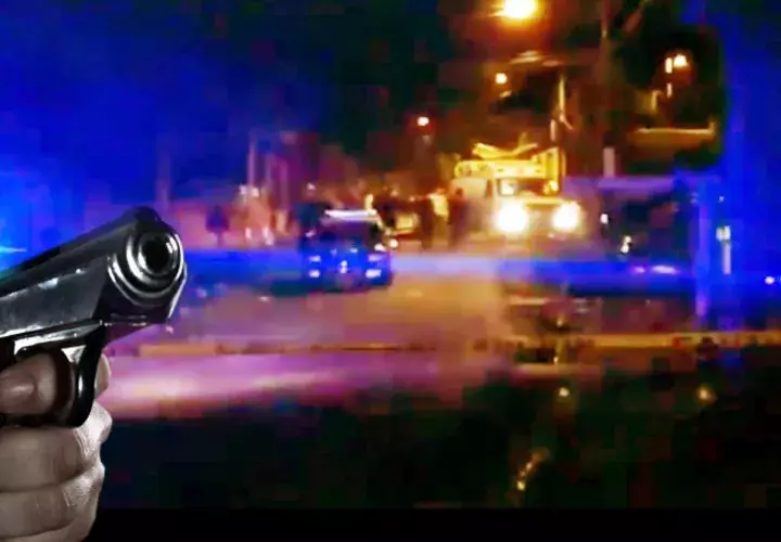 La sangre corrió la madrugada de este lunes en Río Abajo. /Foto Cortesía