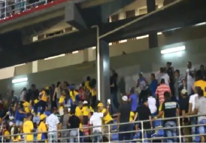 Los hechos violentos dañaron el lindo juego.