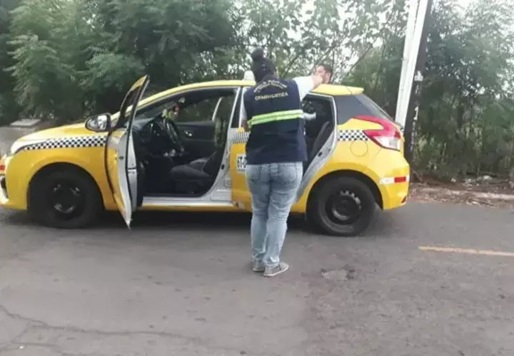 Dos sospechosos fueron aprehendidos en el sector El Aserrío, cerca al lugar donde se había cometido el hecho.  Foto/Cortesía