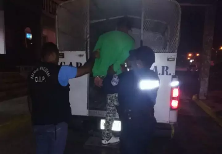 El sujeto fue aprehendido en su propia residencia. Foto: Thays Domínguez.