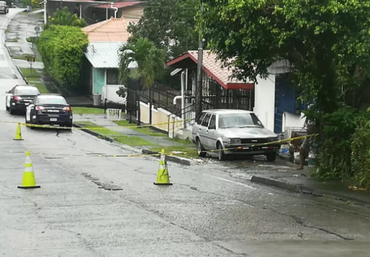 Lo mataron a tiros en Villa Guadalupe. Foto: Cortesía