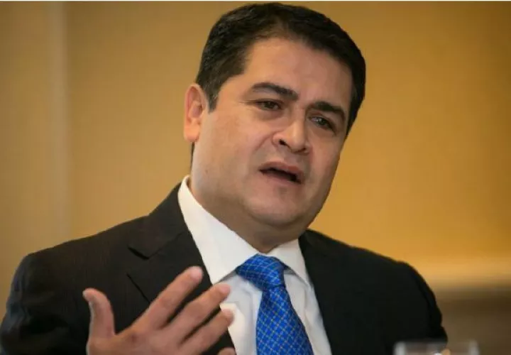 Juan Orlando Hernández, presidente de Honduras. Foto/EFE
