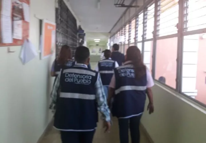 Recorrido en las instalaciones del Hospital del Niño. Foto: Cortesía