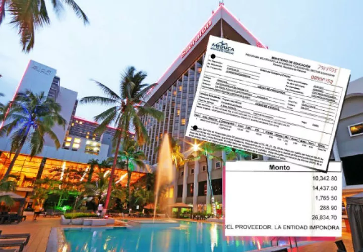 Meduca contrata hotel cinco estrellas para celebración de un congreso internacional. Foto: Panamá América.