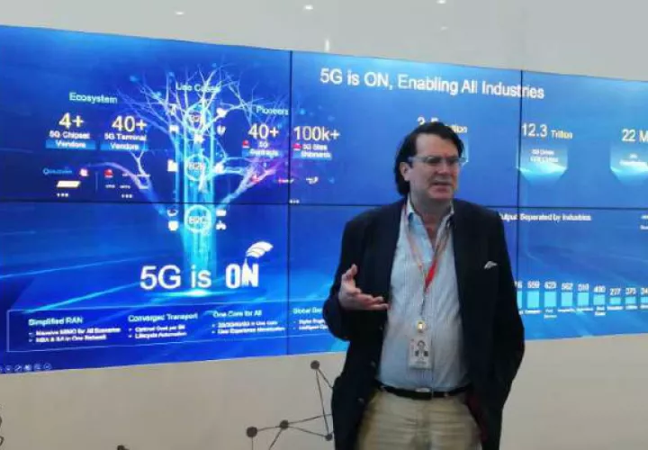 Huawei lleva dos o tres años desarrollando el aspecto comercial de la 5G.