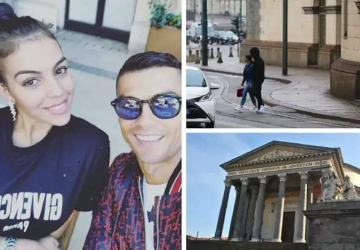 Cristiano y Georgina viven juntos en Turín.